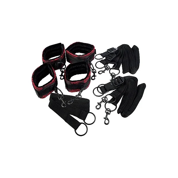 Scandal Bed Restraints - Zwart van het merk Scandal - Bondage Sets - online kopen bij Masculum.nl. De discrete online seks-toys en erotisch heren ondergoed winkel voor gay & hetero mannen.