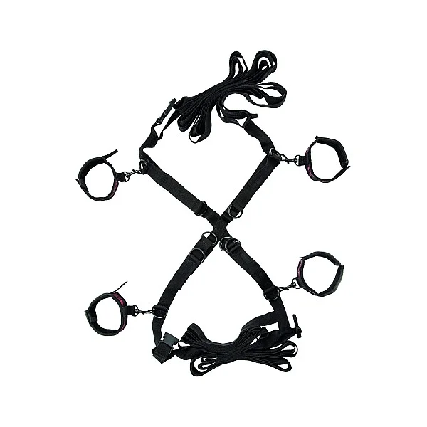 Scandal Over the Bed Cross - Zwart van het merk Scandal - Bondage Sets - online kopen bij Masculum.nl. De discrete online seks-toys en erotisch heren ondergoed winkel voor gay & hetero mannen.