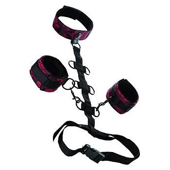 Scandal Collar Body Restraint - Zwart