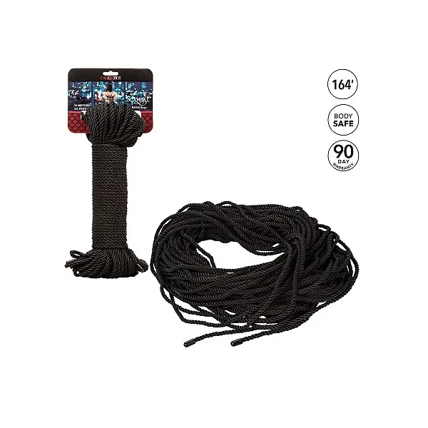 Scandal BDSM Rope 50M - Zwart van het merk Scandal - Bondage Touwen - online kopen bij Masculum.nl. De discrete online seks-toys en erotisch heren ondergoed winkel voor gay & hetero mannen.