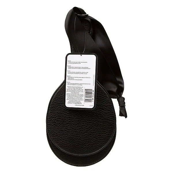Scandal Round Double Paddle - Zwart van het merk Scandal - Paddles - online kopen bij Masculum.nl. De discrete online seks-toys en erotisch heren ondergoed winkel voor gay & hetero mannen.