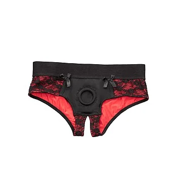 Scandal Crotchless Set L/XL - Zwart