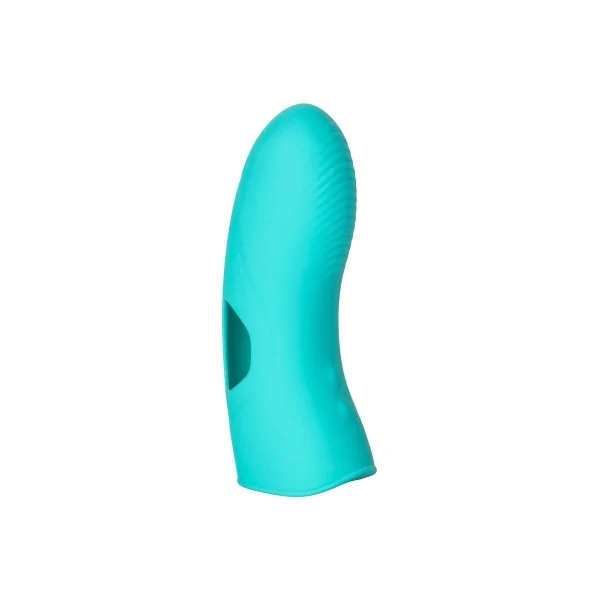 Silicone Marvelous Tickler - Aqua van het merk Mini Marvels - Vinger Vibrators - online bestellen bij Masculum.nl. De discrete online seks-toys en erotisch heren ondergoed winkel voor gay & hetero mannen.
