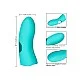 Silicone Marvelous Tickler - Aqua van het merk Mini Marvels - Vinger Vibrators - online bestellen bij Masculum.nl. De discrete online seks-toys en erotisch heren ondergoed winkel voor gay & hetero mannen.