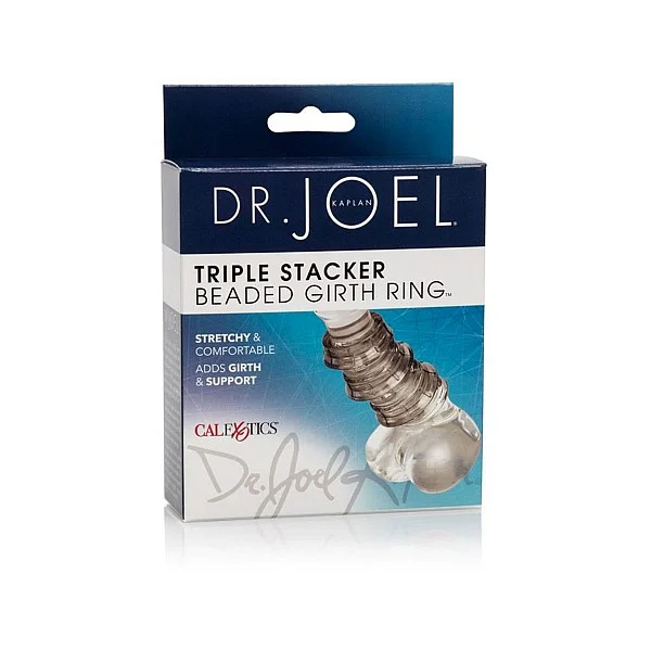 Triple Stacker Girth Ring - Transparant van het merk Dr Joel Kaplan - Penis Sleeves - online bestellen bij Masculum.nl. De discrete online seks-toys en erotisch heren ondergoed winkel voor gay & hetero mannen.