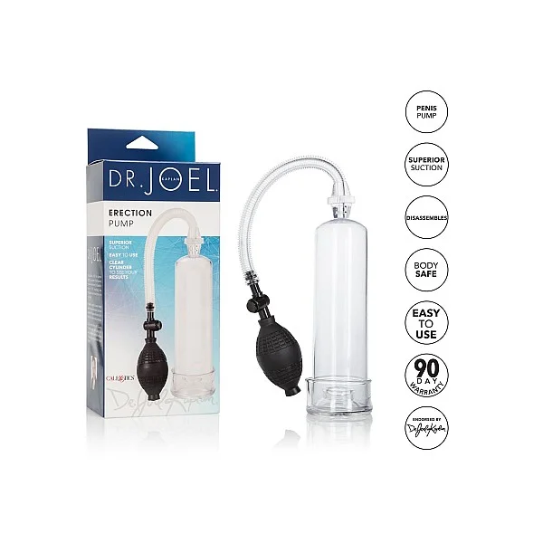 Erection Pump - Transparant van het merk Dr Joel Kaplan - Penispompen - online bestellen bij Masculum.nl. De discrete online seks-toys en erotisch heren ondergoed winkel voor gay & hetero mannen.