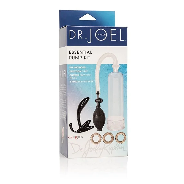 Essential Pump Kit - Transparant van het merk Dr Joel Kaplan - Penispompen - online kopen bij Masculum.nl. De discrete online seks-toys en erotisch heren ondergoed winkel voor gay & hetero mannen.