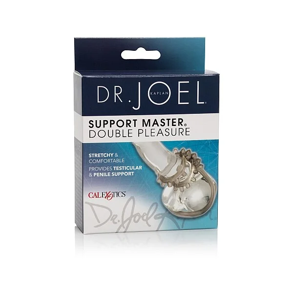 Support Master Double Pleasure - Grijs van het merk Dr Joel Kaplan - Cockringen - online kopen bij Masculum.nl. De discrete online seks-toys en erotisch heren ondergoed winkel voor gay & hetero mannen.