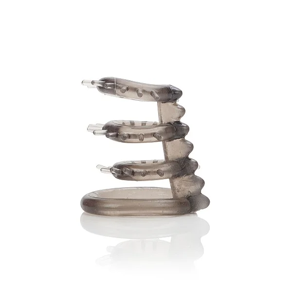 Support Master Triple Ticklers - Grijs van het merk Dr Joel Kaplan - Cockringen - online kopen bij Masculum.nl. De discrete online seks-toys en erotisch heren ondergoed winkel voor gay & hetero mannen.