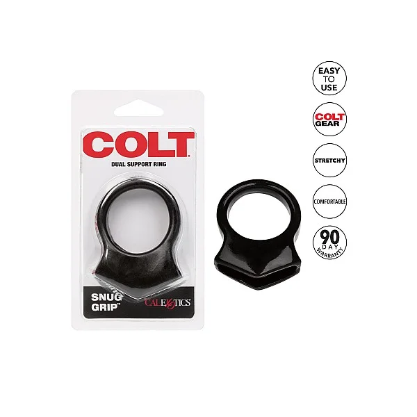 COLT Snug Grip - Zwart van het merk Colt Gear - Cockringen - online kopen bij Masculum.nl. De discrete online seks-toys en erotisch heren ondergoed winkel voor gay & hetero mannen.