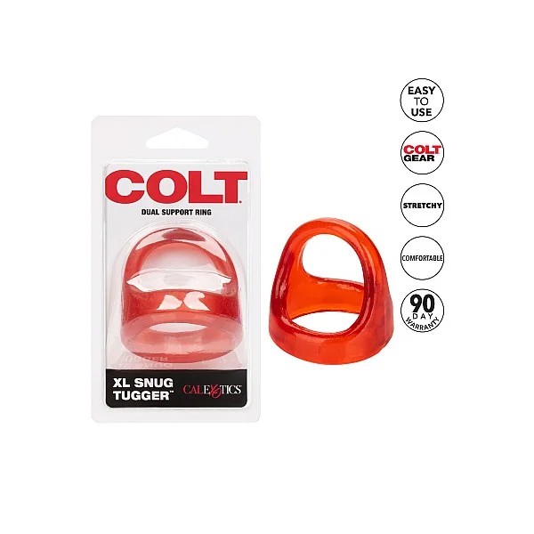COLT XL Snug Tugger - Rood van het merk Colt Gear - Cockringen - online bestellen bij Masculum.nl. De discrete online seks-toys en erotisch heren ondergoed winkel voor gay & hetero mannen.