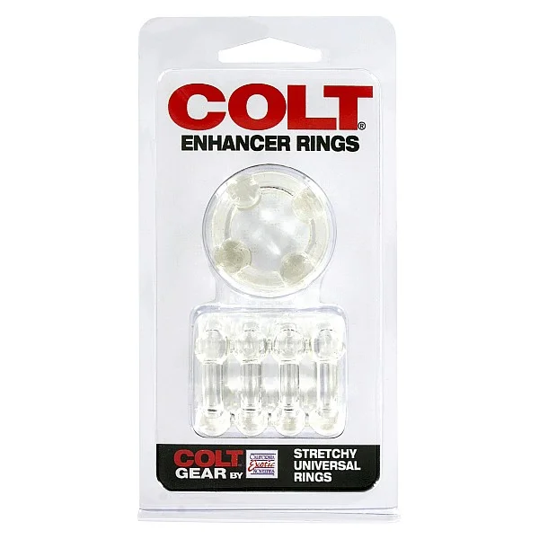 COLT Enhancer Rings - Transparant van het merk Colt Gear - Cockringen - online kopen bij Masculum.nl. De discrete online seks-toys en erotisch heren ondergoed winkel voor gay & hetero mannen.