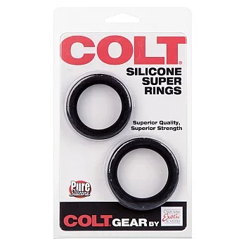 COLT Silicone Super Rings - Zwart