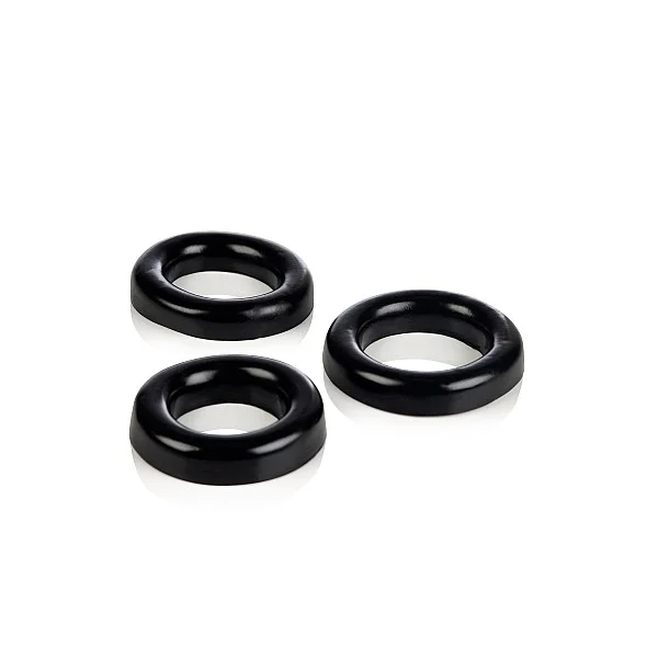 COLT 3 Ring Set - Zwart van het merk Colt Gear - Cockringen - online bestellen bij Masculum.nl. De discrete online seks-toys en erotisch heren ondergoed winkel voor gay & hetero mannen.