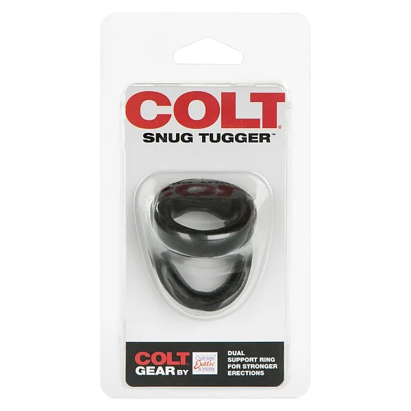 COLT Snug Tugger - Zwart van het merk Colt Gear - Cockringen - online kopen bij Masculum.nl. De discrete online seks-toys en erotisch heren ondergoed winkel voor gay & hetero mannen.