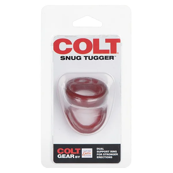 COLT Snug Tugger - Rood van het merk Colt Gear - Cockringen - online kopen bij Masculum.nl. De discrete online seks-toys en erotisch heren ondergoed winkel voor gay & hetero mannen.