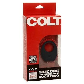 COLT Rechargeable Cock Ring - Zwart