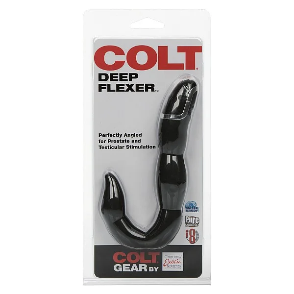 COLT Deep Flexer - Zwart van het merk Colt Gear - Anaal Dildo's - online bestellen bij Masculum.nl. De discrete online seks-toys en erotisch heren ondergoed winkel voor gay & hetero mannen.