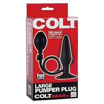 COLT Large Pumper Plug - Zwart