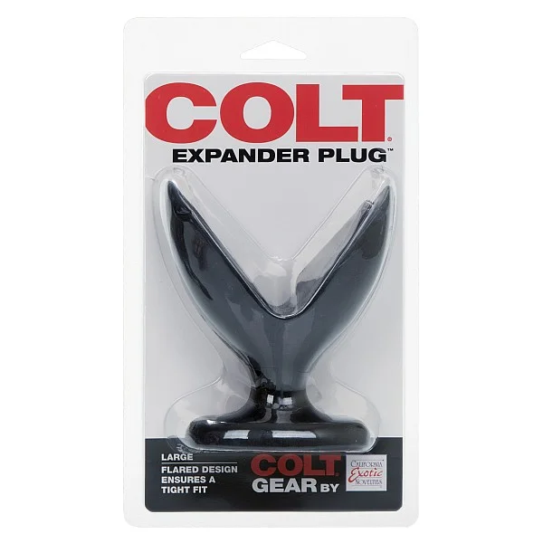COLT Expander Plug - Large - Zwart van het merk Colt Gear - Buttplugs - online bestellen bij Masculum.nl. De discrete online seks-toys en erotisch heren ondergoed winkel voor gay & hetero mannen.