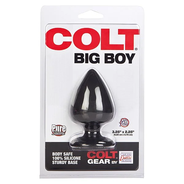 COLT Big Boy - Zwart van het merk Colt Gear - Buttplugs - online bestellen bij Masculum.nl. De discrete online seks-toys en erotisch heren ondergoed winkel voor gay & hetero mannen.