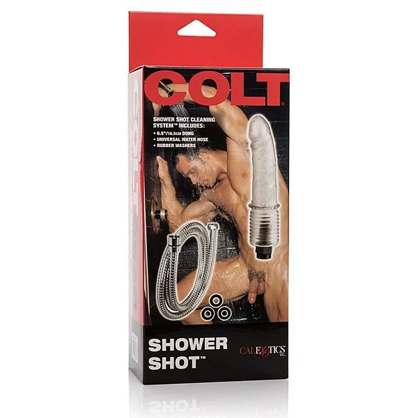 COLT Shower Shot - Transparant van het merk Colt Gear - Anaal Douches - online bestellen bij Masculum.nl. De discrete online seks-toys en erotisch heren ondergoed winkel voor gay & hetero mannen.
