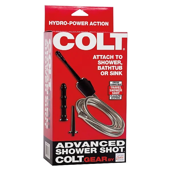COLT Advanced Shower Shot - Zwart van het merk Colt Gear - Anaal Douches - online bestellen bij Masculum.nl. De discrete online seks-toys en erotisch heren ondergoed winkel voor gay & hetero mannen.