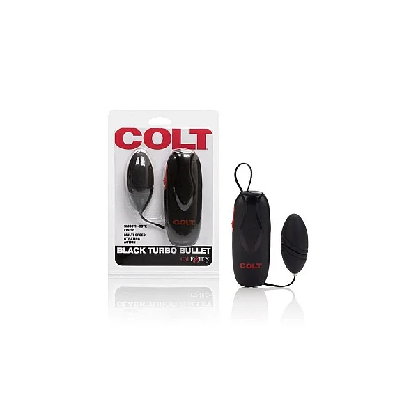 COLT Turbo Bullet - Zwart van het merk Colt Gear - Vibrerende Eitjes - online bestellen bij Masculum.nl. De discrete online seks-toys en erotisch heren ondergoed winkel voor gay & hetero mannen.