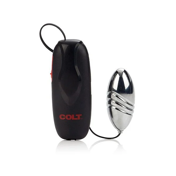 COLT Turbo Bullet - Zilver van het merk Colt Gear - Vibrerende Eitjes - online kopen bij Masculum.nl. De discrete online seks-toys en erotisch heren ondergoed winkel voor gay & hetero mannen.