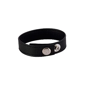 COLT Leather C/B Strap 3-snap - Zwart