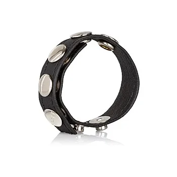 COLT Leather C/B Strap 5-snap - Zwart