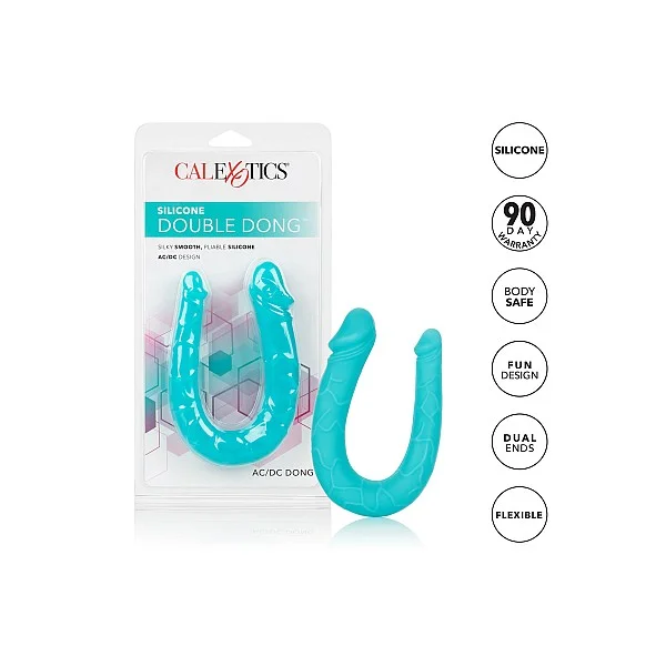 Double Dong AC/DC Dong - Aqua van het merk Playful Dongs - Dubbele Dildo's - online bestellen bij Masculum.nl. De discrete online seks-toys en erotisch heren ondergoed winkel voor gay & hetero mannen.