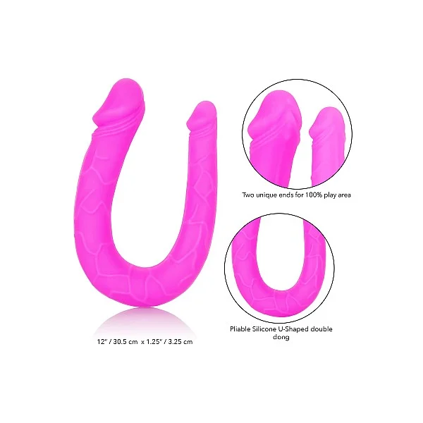 Double Dong AC/DC Dong - Roze van het merk Playful Dongs - Dubbele Dildo's - online kopen bij Masculum.nl. De discrete online seks-toys en erotisch heren ondergoed winkel voor gay & hetero mannen.