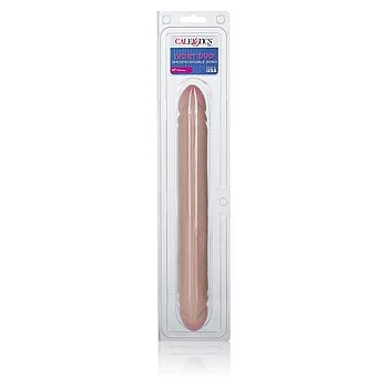 Smooth Double Dong - Lichte huidskleur