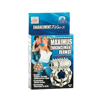 Ring 10 Stroke Beads Vibrating - Transparant