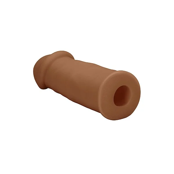 Futurotic Penis Extender Brown - Bruine huidskleur van het merk Extensions - Penis Sleeves - online kopen bij Masculum.nl. De discrete online seks-toys en erotisch heren ondergoed winkel voor gay & hetero mannen.