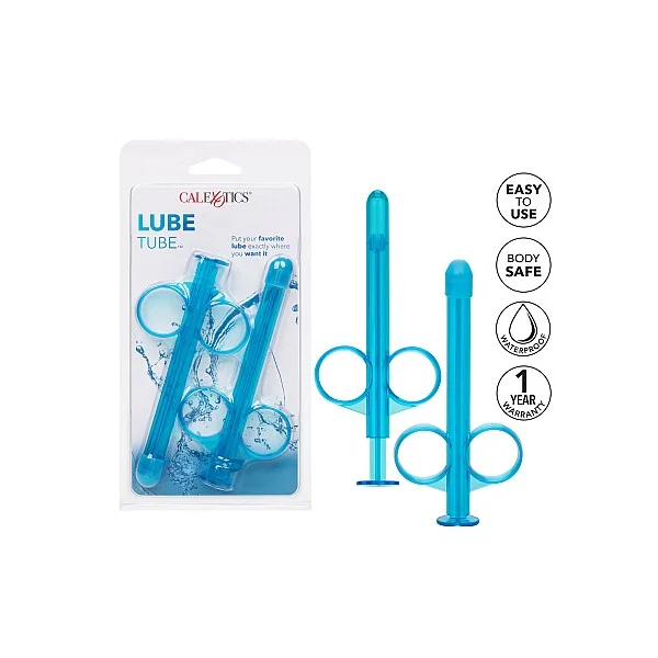 Lube Tube 2 Pcs - Blauw van het merk Water Systems - Anaal Douches - online kopen bij Masculum.nl. De discrete online seks-toys en erotisch heren ondergoed winkel voor gay & hetero mannen.