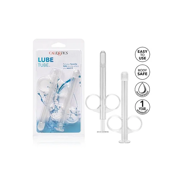 Lube Tube 2 Pcs - Transparant van het merk Water Systems - Anaal Douches - online bestellen bij Masculum.nl. De discrete online seks-toys en erotisch heren ondergoed winkel voor gay & hetero mannen.