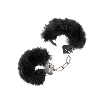 Ultra Fluffy Furry Cuffs - Zwart