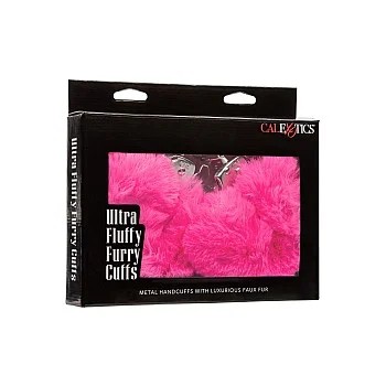 Ultra Fluffy Furry Cuffs - Roze