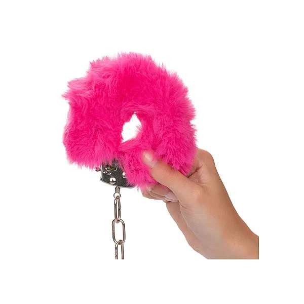Ultra Fluffy Furry Cuffs - Roze van het merk CalExotics - Boeien - online kopen bij Masculum.nl. De discrete online seks-toys en erotisch heren ondergoed winkel voor gay & hetero mannen.