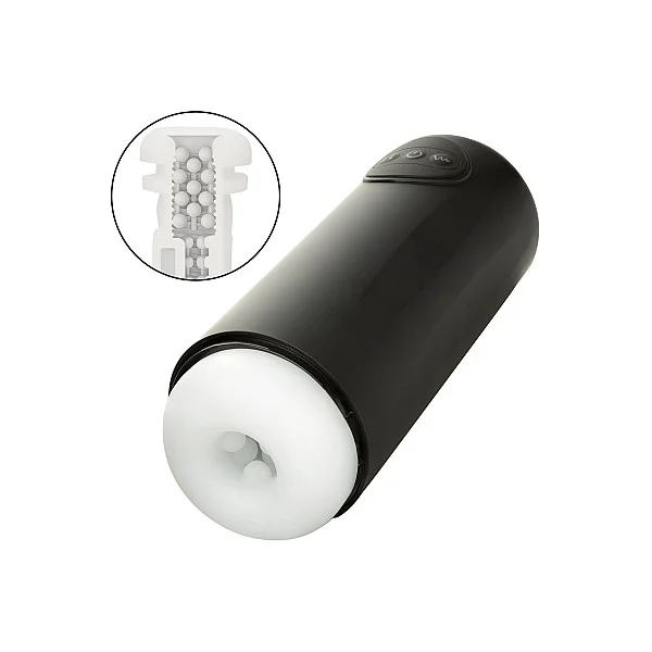 Vibro Thruster Stroker - Zwart van het merk Optimum Power - Penispompen - online kopen bij Masculum.nl. De discrete online seks-toys en erotisch heren ondergoed winkel voor gay & hetero mannen.