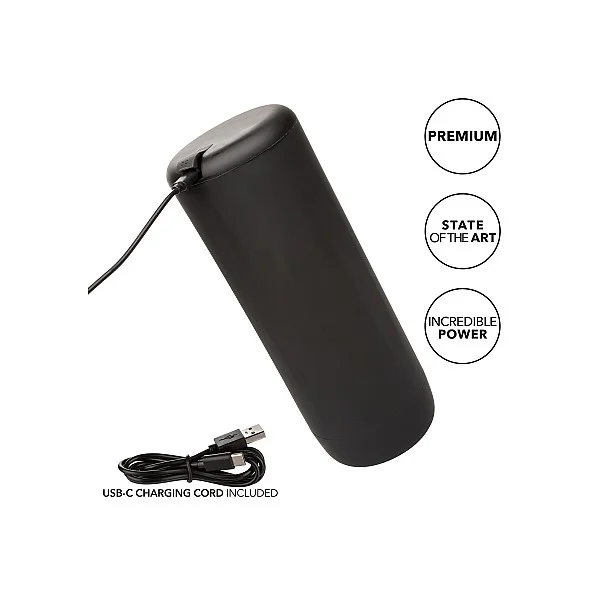 Vibro Thruster Stroker - Zwart van het merk Optimum Power - Penispompen - online kopen bij Masculum.nl. De discrete online seks-toys en erotisch heren ondergoed winkel voor gay & hetero mannen.