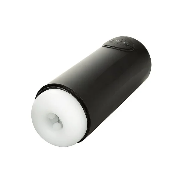 Vibro Thruster Stroker - Zwart van het merk Optimum Power - Penispompen - online kopen bij Masculum.nl. De discrete online seks-toys en erotisch heren ondergoed winkel voor gay & hetero mannen.