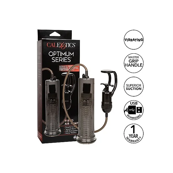 Vibro Air Pump - Zwart van het merk Optimum Power - Penispompen - online kopen bij Masculum.nl. De discrete online seks-toys en erotisch heren ondergoed winkel voor gay & hetero mannen.