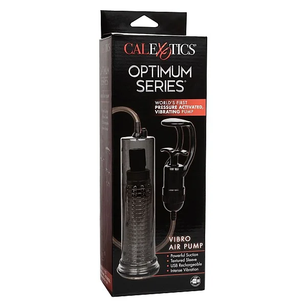 Vibro Air Pump - Zwart van het merk Optimum Power - Penispompen - online kopen bij Masculum.nl. De discrete online seks-toys en erotisch heren ondergoed winkel voor gay & hetero mannen.