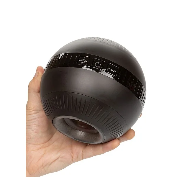 Optimum Power Masturball - Zwart van het merk Optimum Power - Sleeve Masturbators - online kopen bij Masculum.nl. De discrete online seks-toys en erotisch heren ondergoed winkel voor gay & hetero mannen.