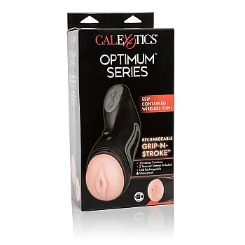 Rechargeable Grip-N-Stroke - Zwart