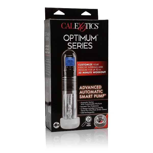 Advanced Automatic Smart Pump - Transparant van het merk Optimum Series - Penispompen - online bestellen bij Masculum.nl. De discrete online seks-toys en erotisch heren ondergoed winkel voor gay & hetero mannen.