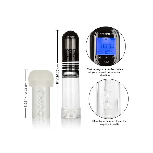 Advanced Automatic Smart Pump - Transparant van het merk Optimum Series - Penispompen - online bestellen bij Masculum.nl. De discrete online seks-toys en erotisch heren ondergoed winkel voor gay & hetero mannen.